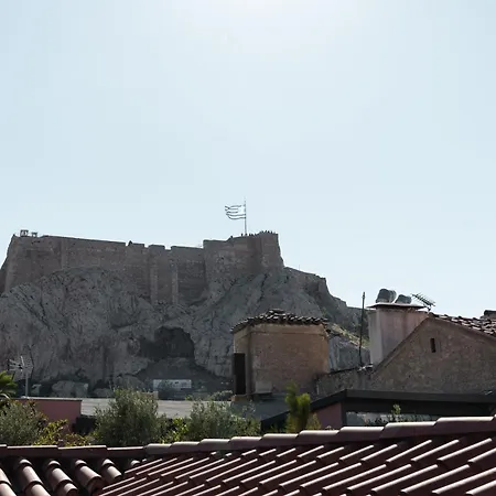 Plaka Bliss - Terrace With Acropolis View